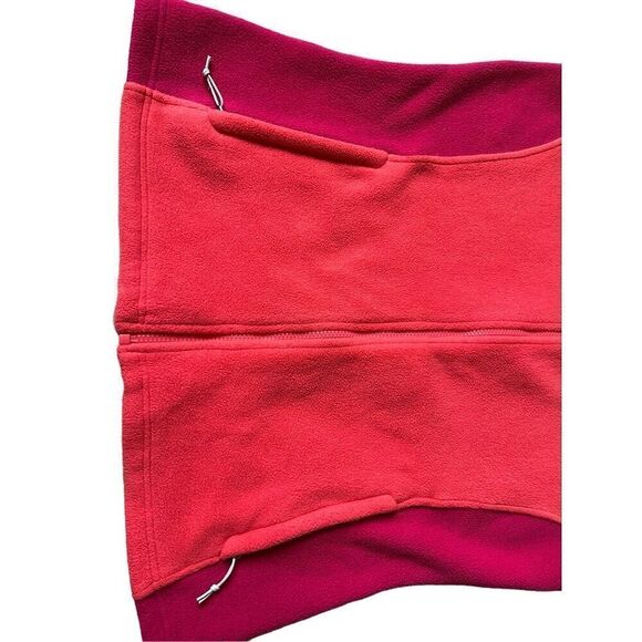 The North Face Womens Vest Full Zip Orange Pink L Fleece - Picture 7 of 9